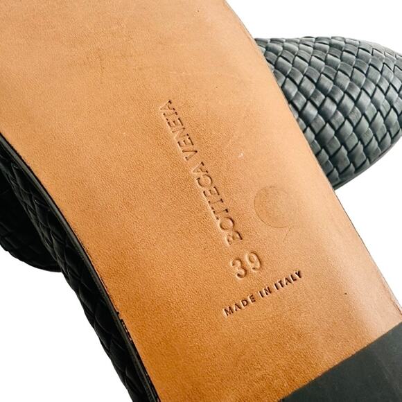 Bottega Veneta Sunday Slipper Size 39 Black Nero NEW US 9 Slip On Casual Shoe - Picture 7 of 14